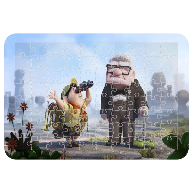 پازل 54 تکه مدل CHB1928 طرح انیمیشن آپ بالا