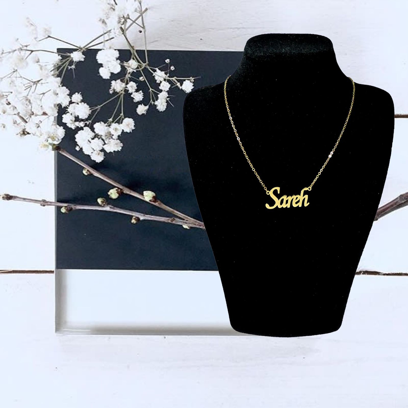 گردنبند نقره زنانه آی جواهر مدل ساره کد N910 -  - 4