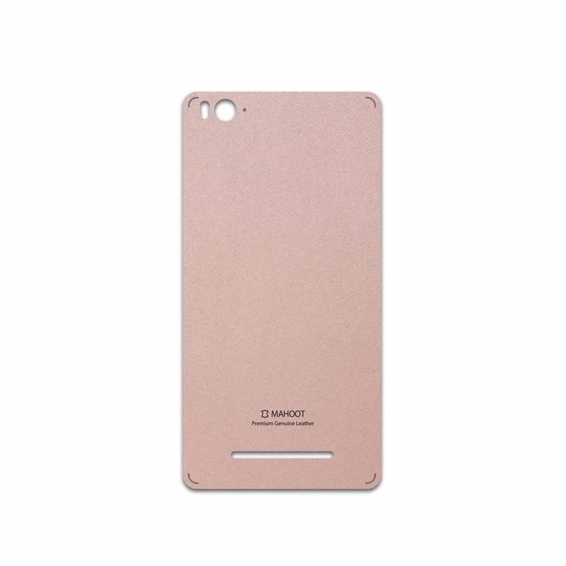 برچسب پوششی ماهوت مدل Rose Gold Leather مناسب برای گوشی موبایل شیائومی Mi 4c