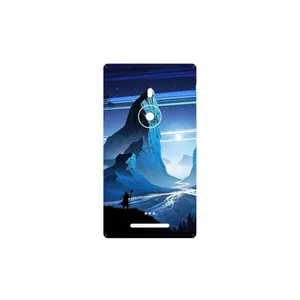 MAHOOT Blue Mountains Digital Art Cover Sticker for Nokia Lumia 925