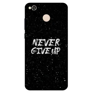 Megafone Never give up 1871 Cover For Xiaomi Redmi 4 / 4X