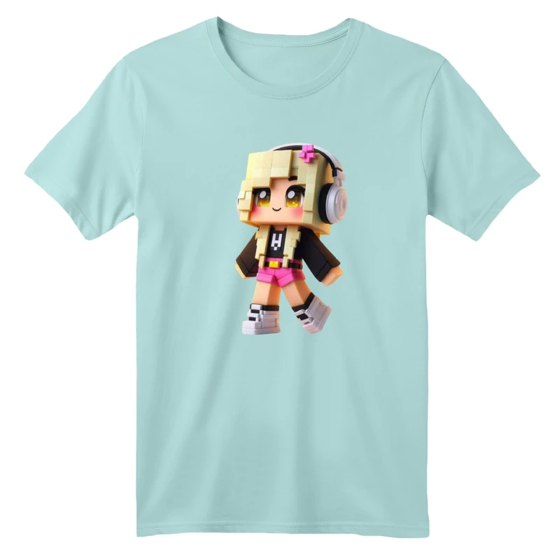 تی شرت آستین کوتاه بچگانه مدل دخترک کد 18