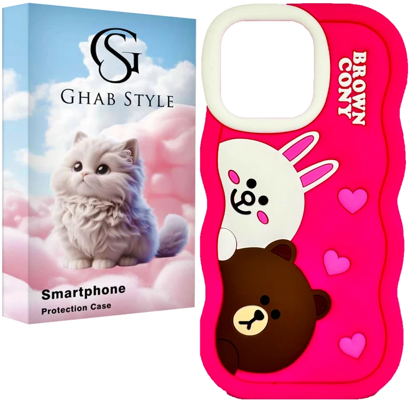 کاور قاب استایل مدل فانتزی دخترانه مناسب برای گوشی موبایل اپل iPhone 16 Pro