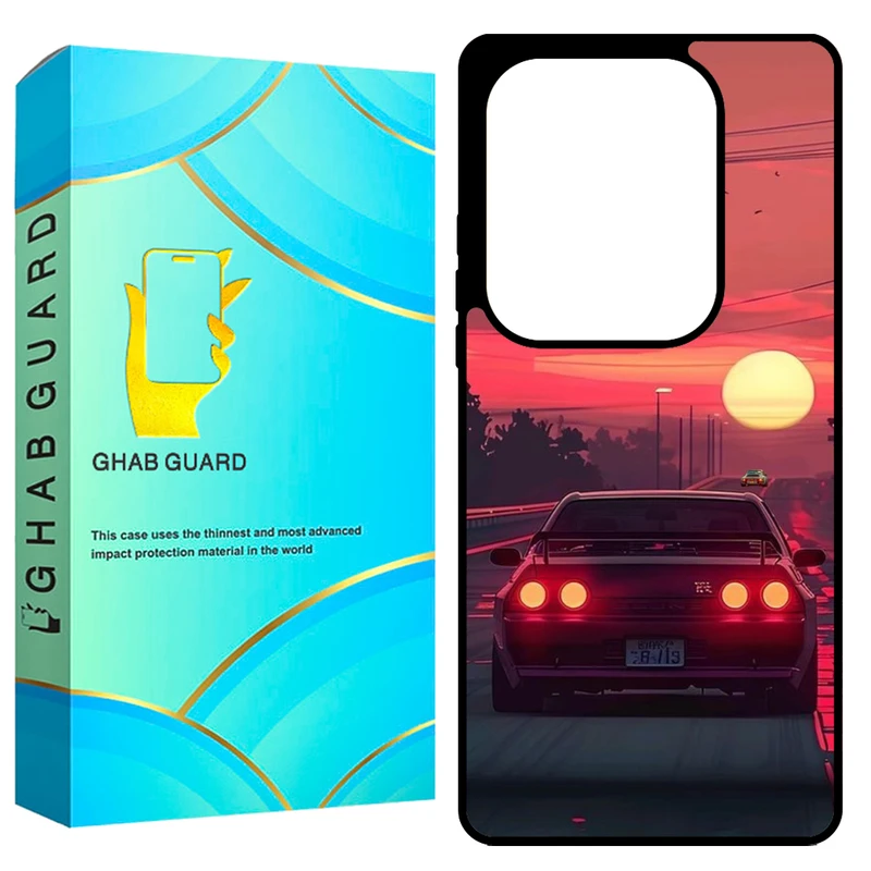 کاور قاب گارد طرح ماشین مدل GCHPN13P مناسب برای گوشی موبایل شیائومی Redmi Note 13 Pro 4G / Poco M6 Pro 4G