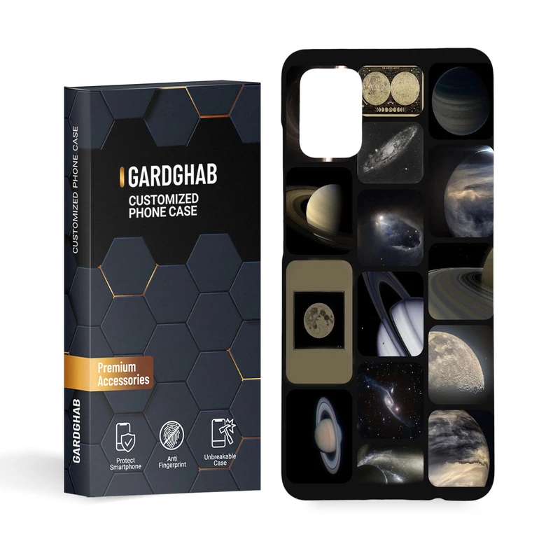 کاور گارد قاب مدل کهکشان مناسب برای گوشی موبایل سامسونگ  Galaxy A51 