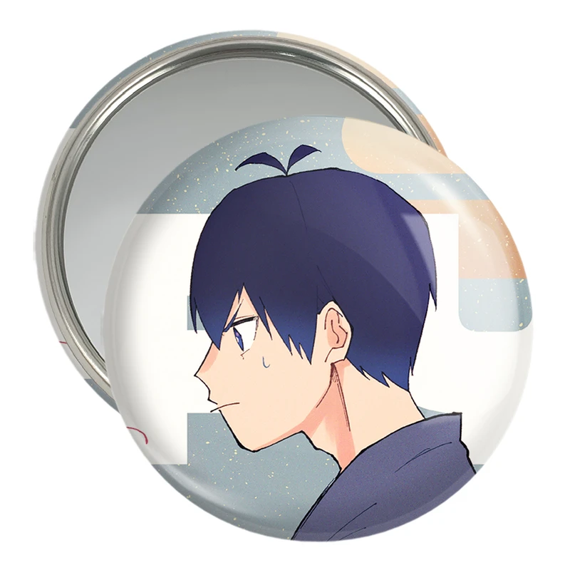 آینه جیبی خندالو مدل یویچی انیمه بلو لاک Blue Lock کد 24417