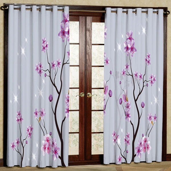 پرده مدل چاپی هازان پانچی کد 268 سایز 200x140 سانتی متر