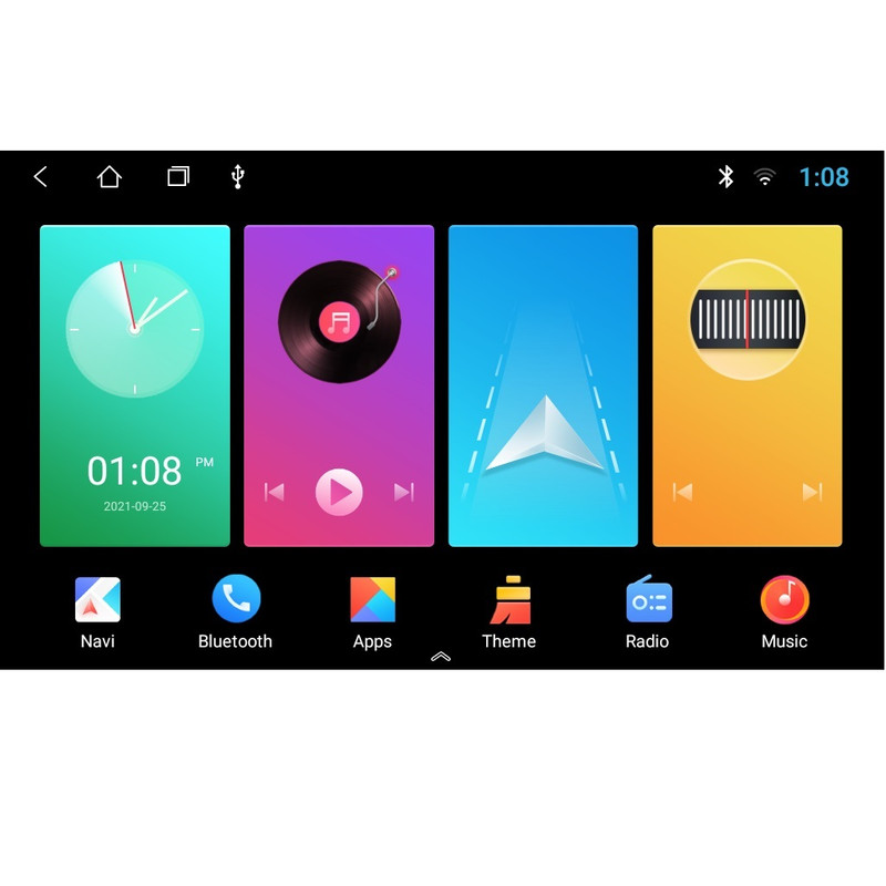 پخش کننده تصویری خودرو ووکس مدل MVM 110OLD C200PRO مناسب برای ام وی ام 110