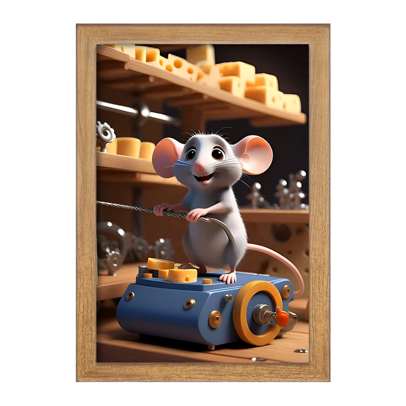 تابلو خندالو مدل موش کوچولو کد F7793