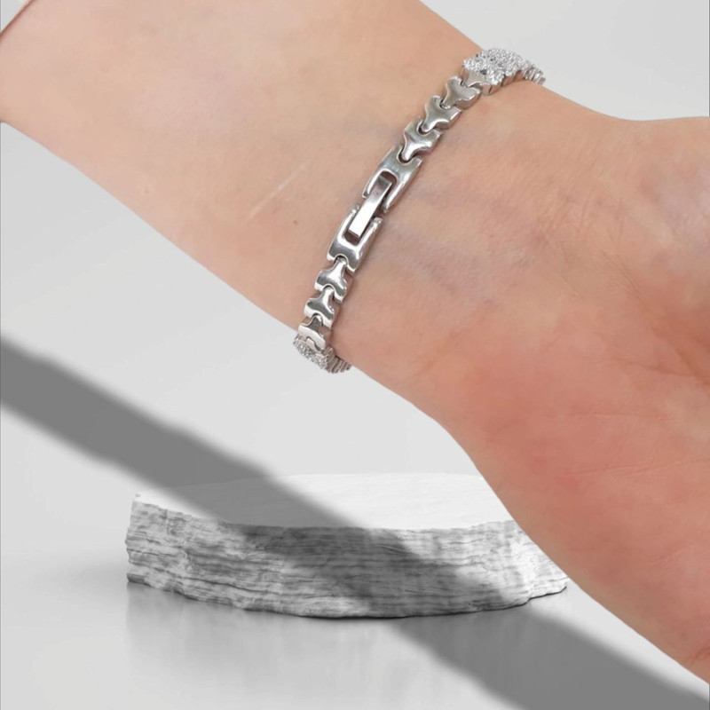 ساعت مچی عقربه ای نقره زنانه مدل MRJ7856 ساعت مچی عقربه ای نقره زنانه مدل MRJ7856