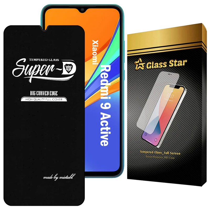 محافظ صفحه نمایش گلس استار مدل SUPERDNS مناسب برای گوشی موبایل شیائومی Redmi 9 Activ