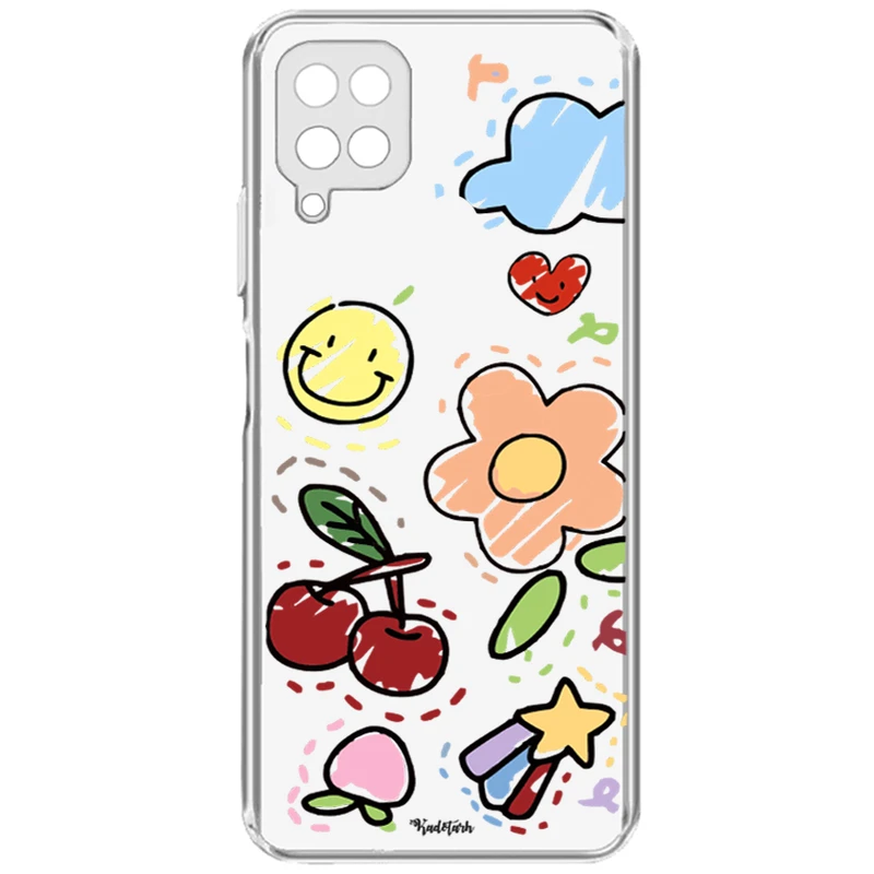 کاور طرح Funny Stickers مناسب برای گوشی موبایل سامسونگ Galaxy A12