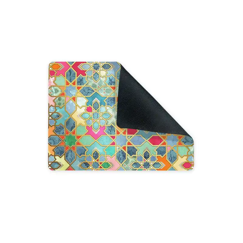 ماوس پد ترمه طراحان ایده مدل رقص رنگ کد cfp1289