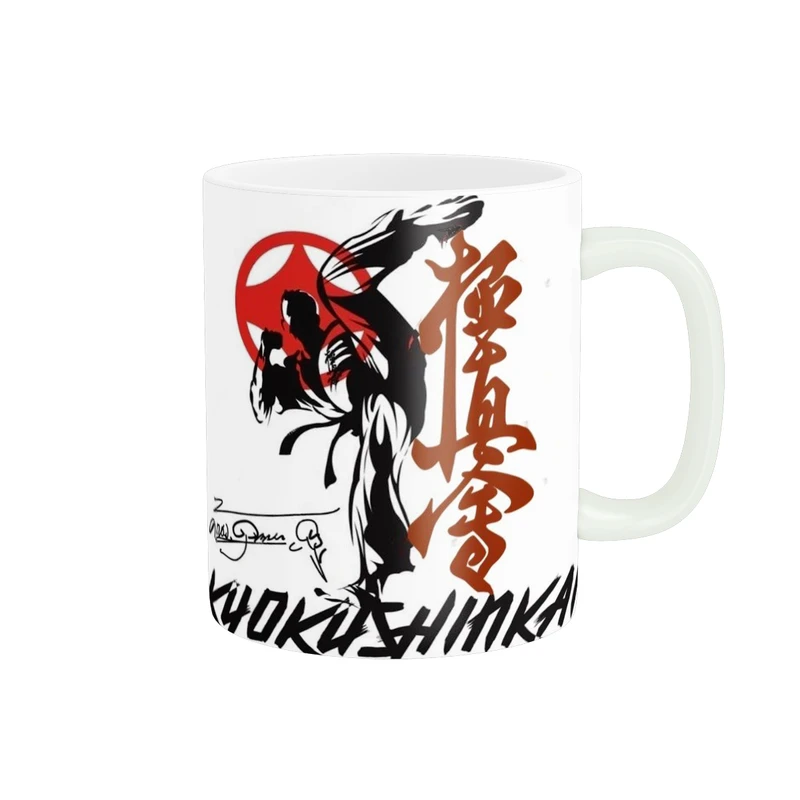 ماگ پاد آفرین طرح کیوکوشین کاراته مدل مسابقات کد 1226