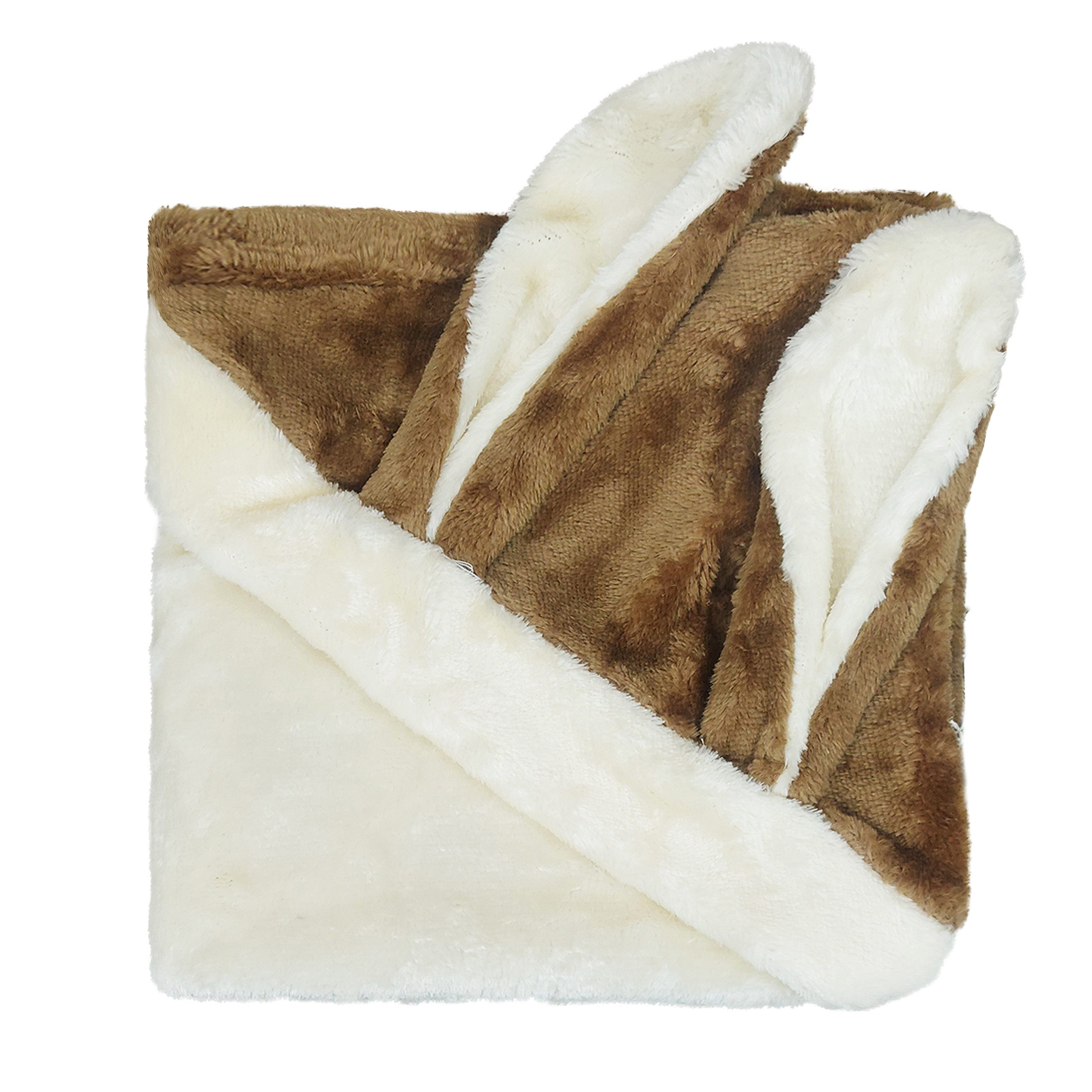 پتو نوزادی مدل خرگوش گوش دراز سایز 72x72 سانتی متر