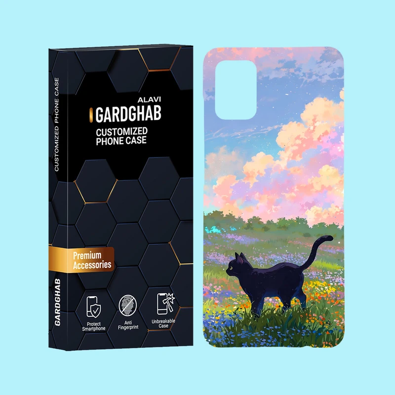 کاور گارد قاب علوی مدل حیوانات مناسب برای گوشی موبایل سامسونگ Galaxy A51 4G