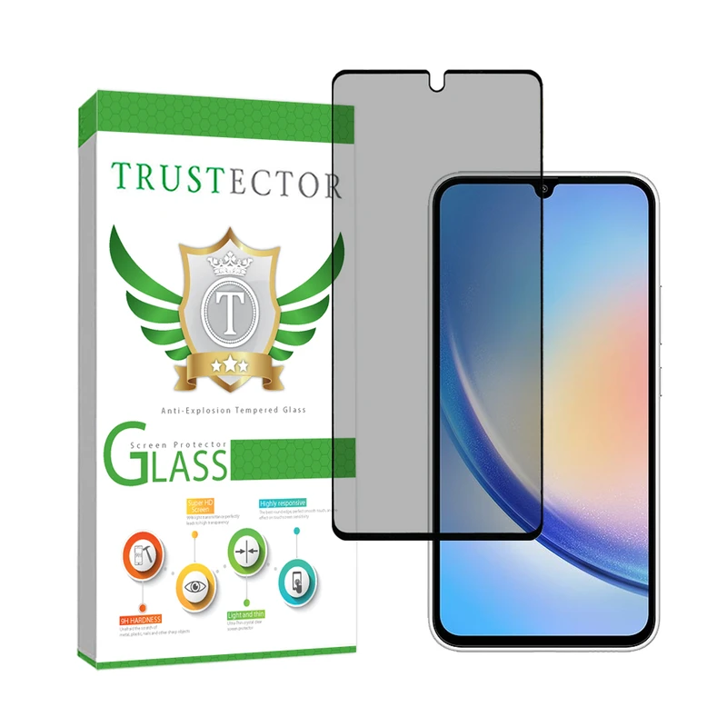 محافظ صفحه نمایش تراستکتور مدل PRIVFULLT مناسب برای گوشی موبایل سامسونگ Galaxy A34 5G