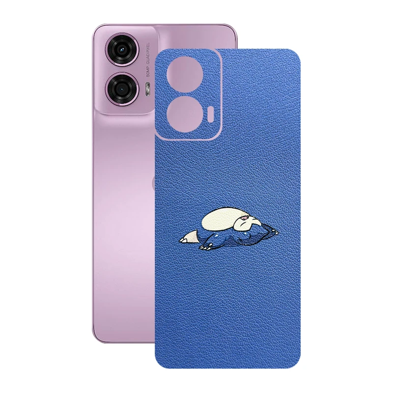 برچسب پوششی ریمکس مدل Leth طرح رافلت پوکمون مناسب برای گوشی موبایل موتورولا Moto G24