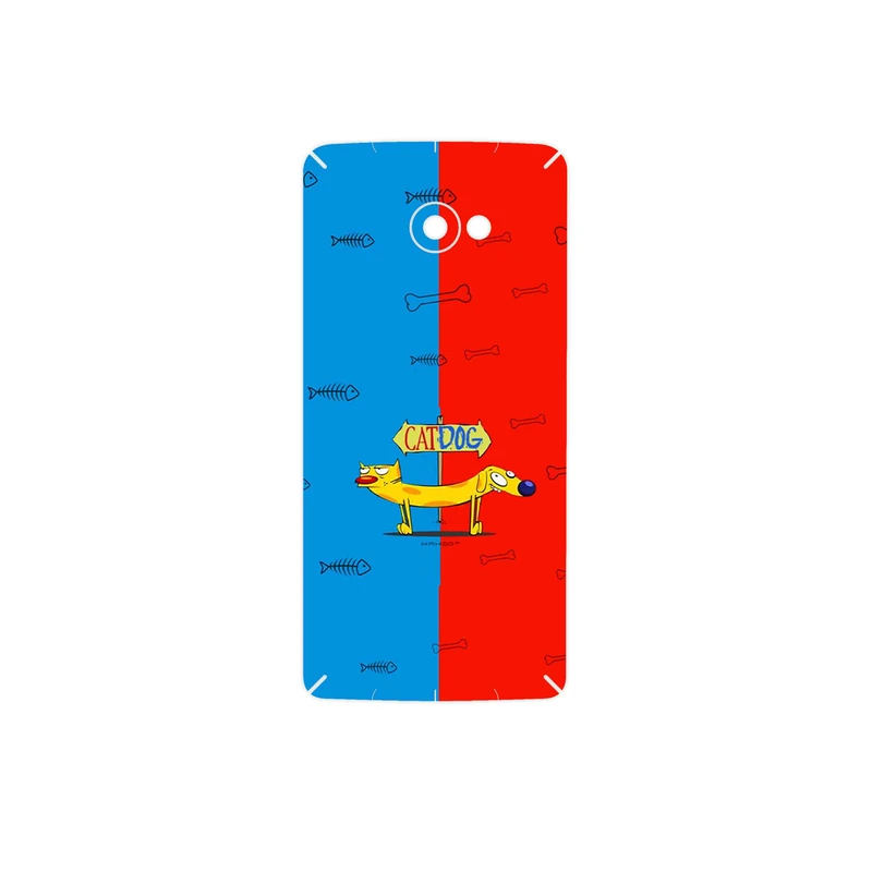 برچسب پوششی ماهوت مدل CatDog مناسب برای گوشی موبایل اچ تی سی Butterfly S