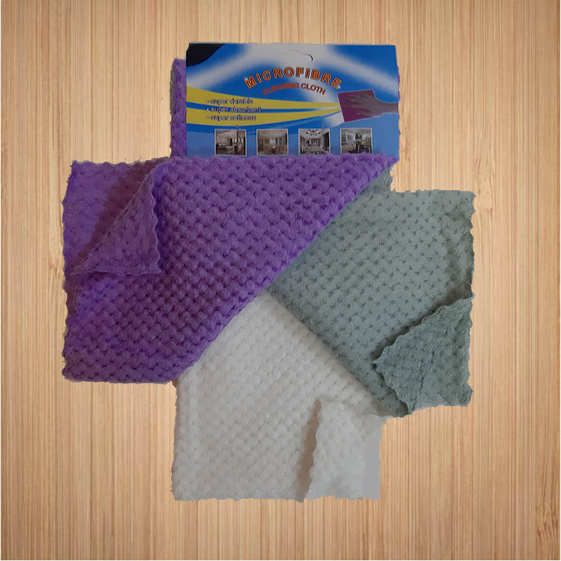 دستمال نظافت آشپزخانه مدل حوله ای مجموعه 6 عددی دستمال نظافت آشپزخانه مدل حوله ای مجموعه 6 عددی