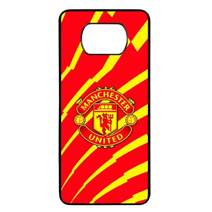  کاور طرح منچستر یونایتد کد 1146 مناسب برای گوشی موبایل شیائومی poco x3/x3 pro