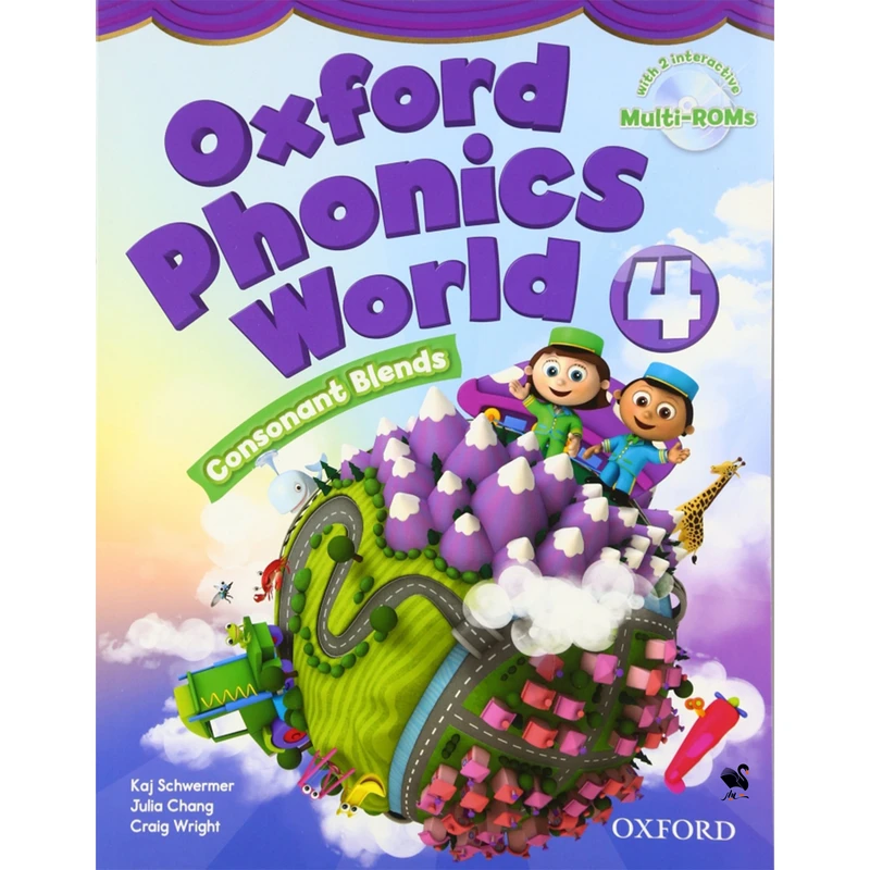 کتاب Oxford Phonics World 4 اثر Kaj Schwermer انتشارات شیلر