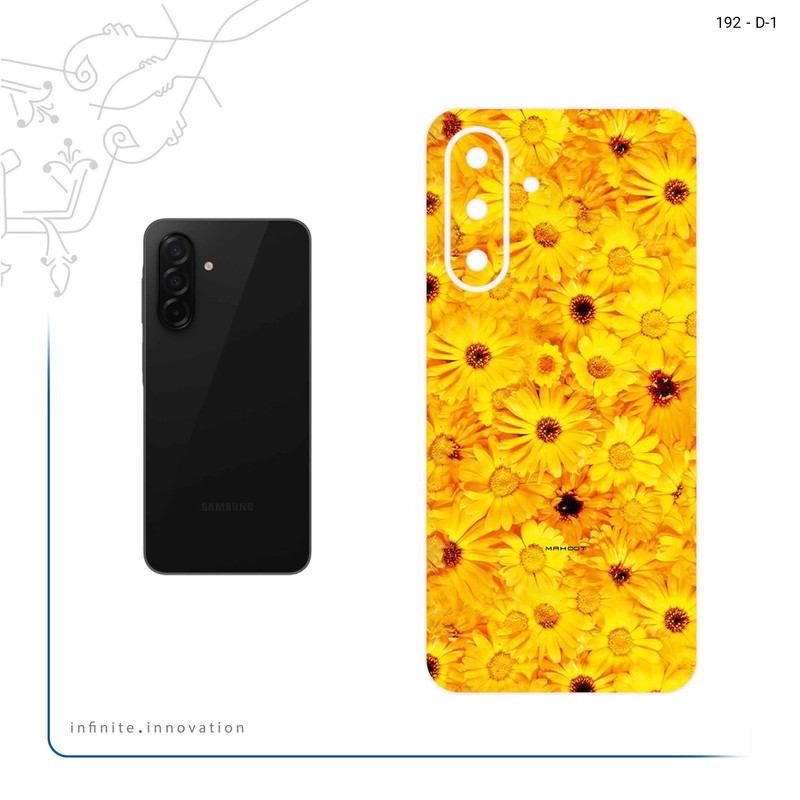 برچسب پوششی ماهوت مدل Yellow_Flower مناسب برای گوشی موبایل سامسونگ Galaxy A26