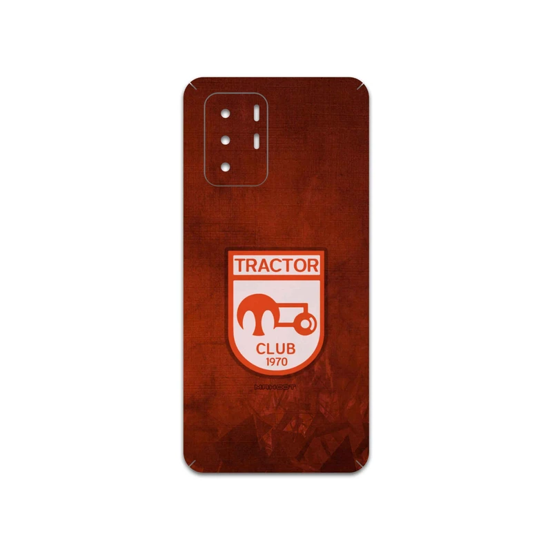 برچسب پوششی ماهوت مدل Tractor مناسب برای گوشی موبایل شیائومی Redmi Note 10 Pro (China)