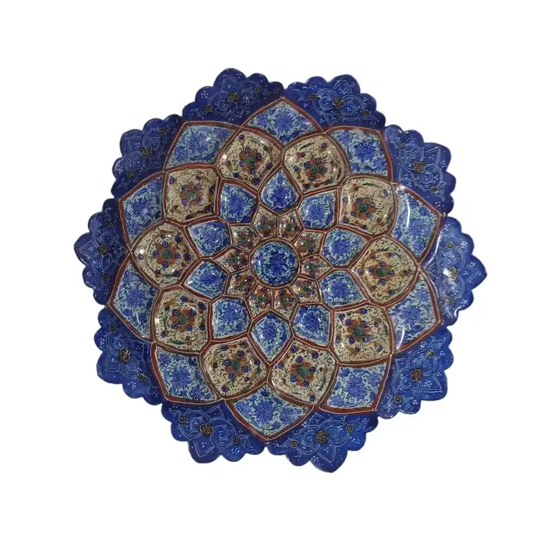 بشقاب میناکاری مدل s20