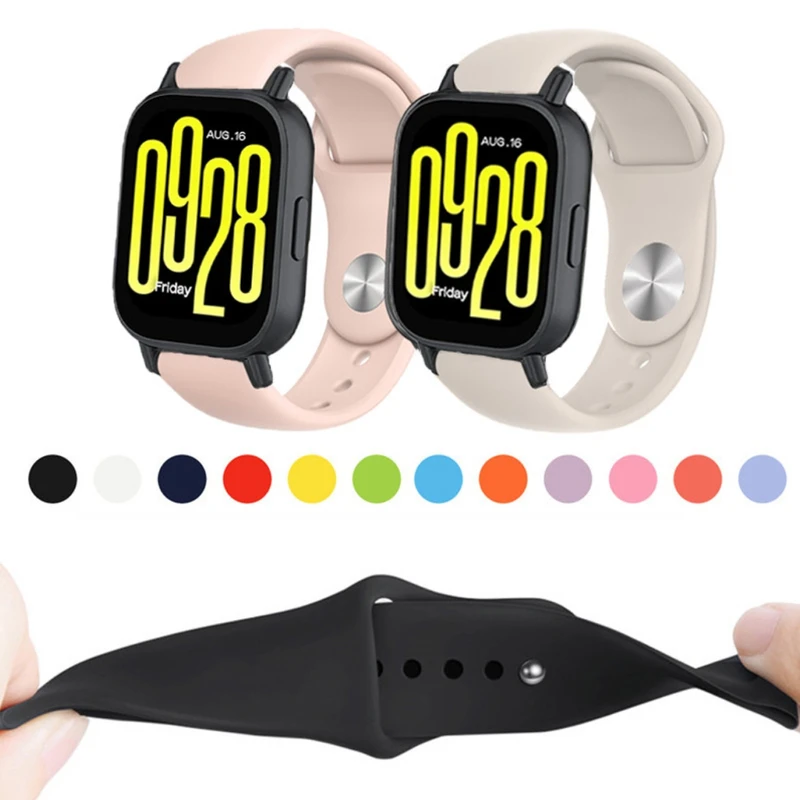 عکس شماره 4 : بند ام-گلس مدل sic mg tw مناسب برای ساعت هوشمند شیائومی redmi watch 5 active-watch 5 lite