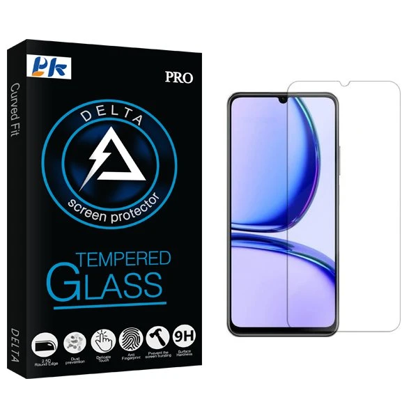 محافظ صفحه نمایش پی کی مدل Delta مناسب برای گوشی موبایل ریلمی C53