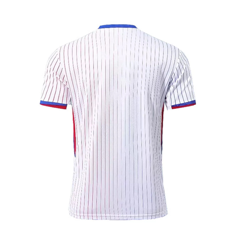 ست تی شرت و شلوارک ورزشی مردانه مدل فرانسه Away 2024