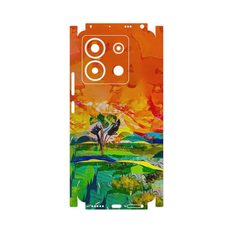 برچسب پوششی ماهوت مدل Collage of Painting-FullSkin مناسب برای گوشی موبایل شیائومی Poco X6