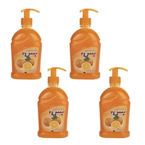 مایع دستشویی بس2 مدل Orange حجم 500 میلی لیتر بسته 4 عددی