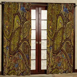 پرده مدل هازان پانچی کد 2056 سایز 140x200 سانتی متر