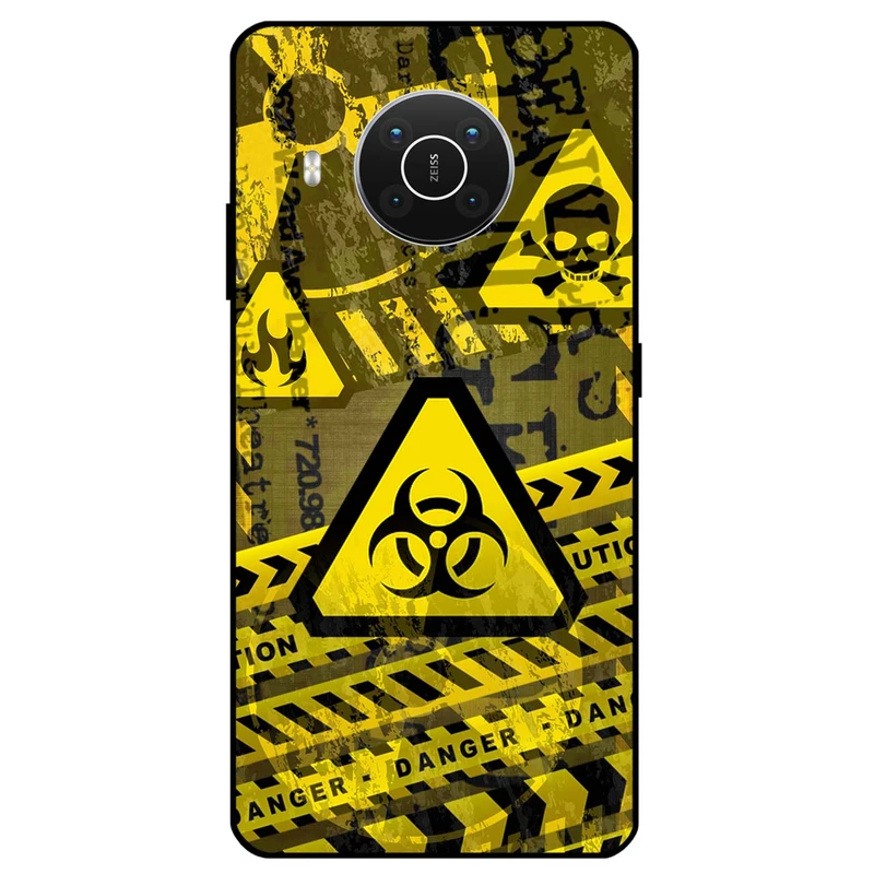 کاور مگافون طرح خطر مدل 7703 مناسب برای گوشی موبایل نوکیا X10 / X20      