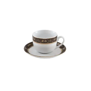 سرویس چای خوری 12 پارچه چینی زرین ایران طرح میدنایت درجه یک