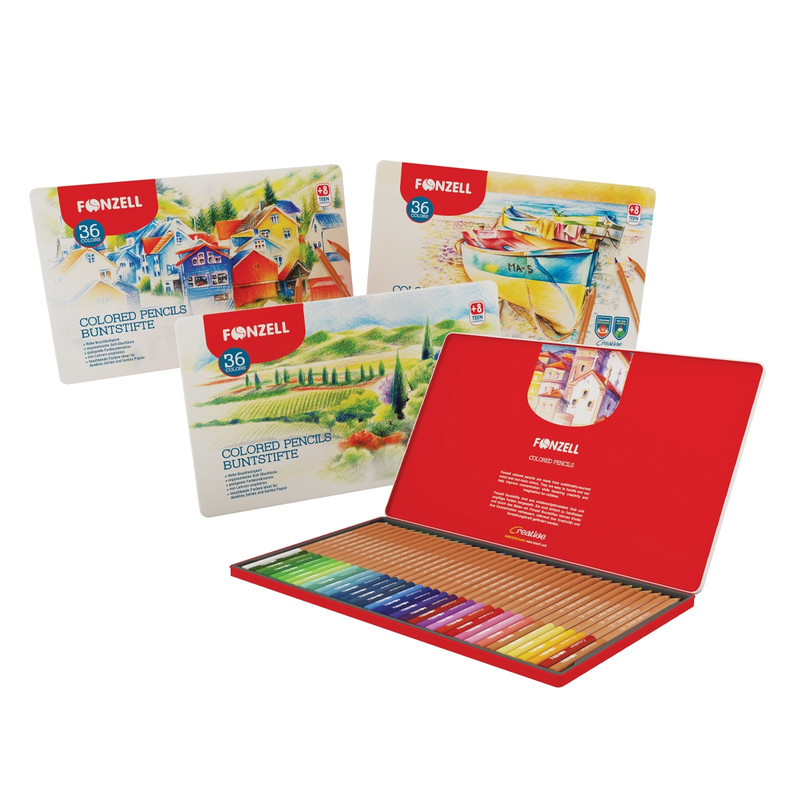 مداد رنگی 36 رنگ فونزل مدل Creative