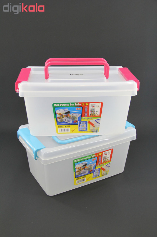 ظرف نان ممتاز پلاستیک مدل 210 ظرفیت ۷ لیتری