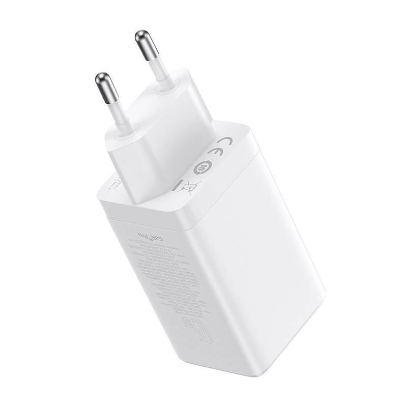 شارژر دیواری 65 وات باسئوس مدل GaN5 Pro Fast Charger به همراه کابل USB-C