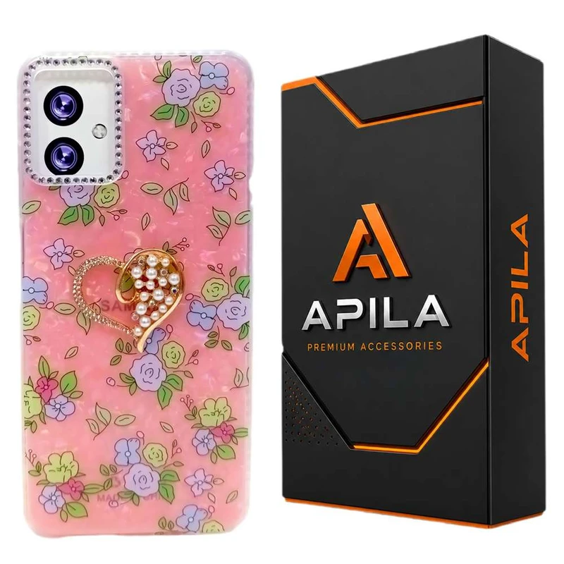 کاور اپیلا مدل یخی طرح دار مناسب برای گوشی موبایل سامسونگ Galaxy A06