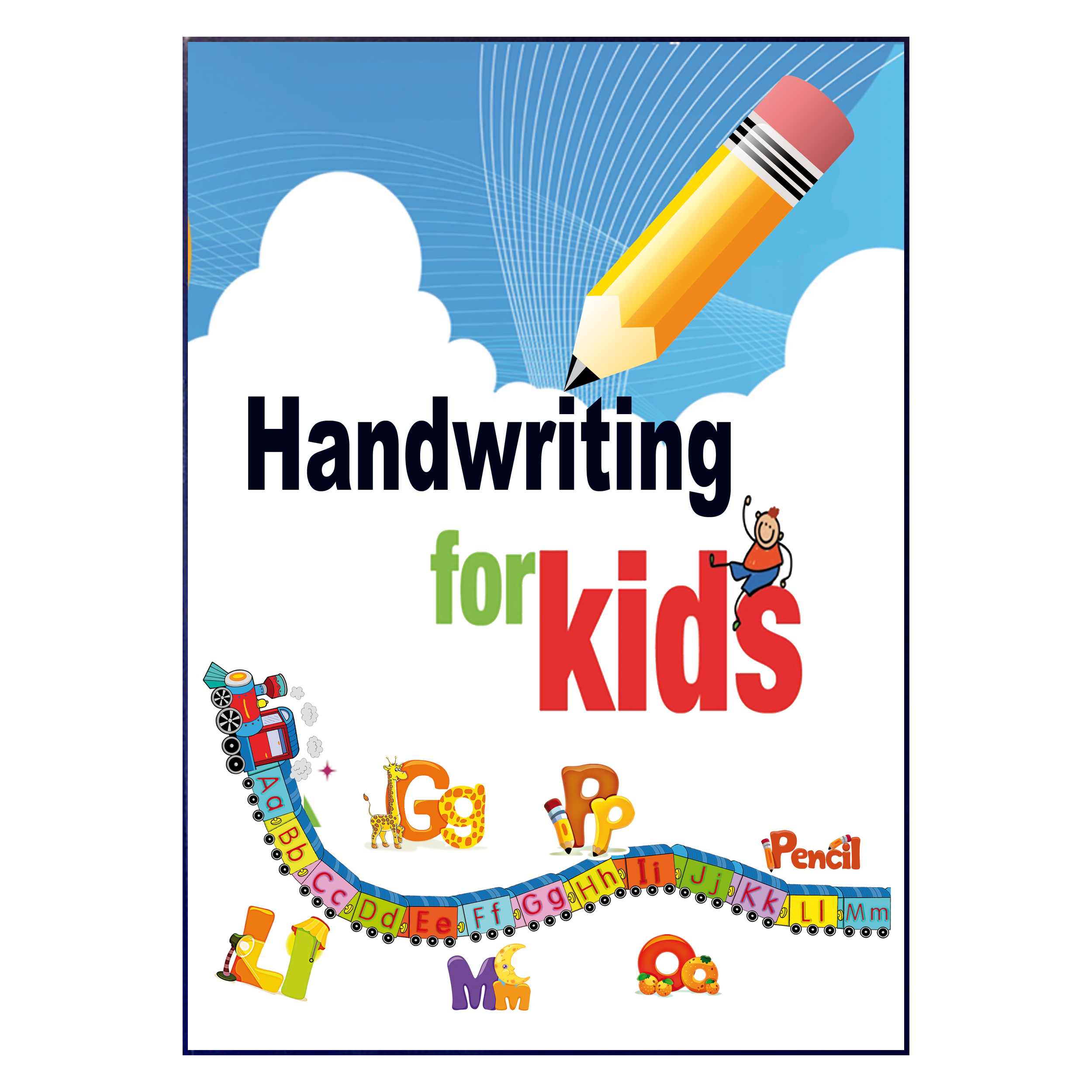 کتاب Handwriting for Kids اثر Azimeh Takrimi and Zhaleh Naderian انتشارات هدف نوین