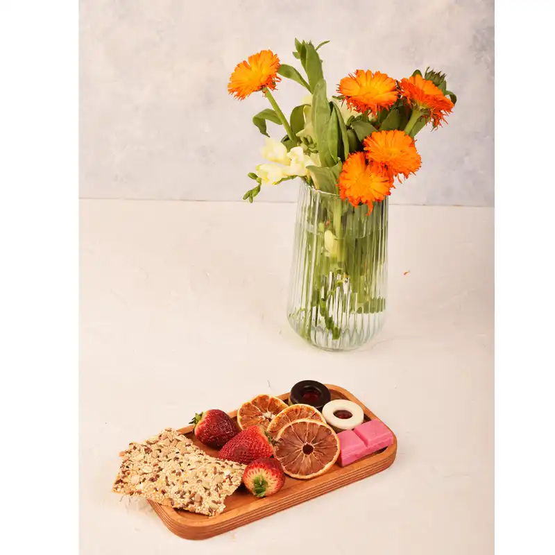 دیس چوبی مدل مستطیل کد 3