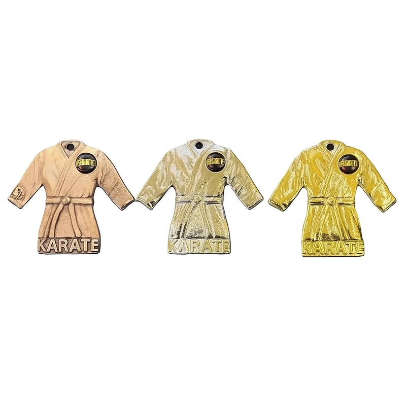 مدال قهرمانی مدل کاراته 02 بسته 3 عددی