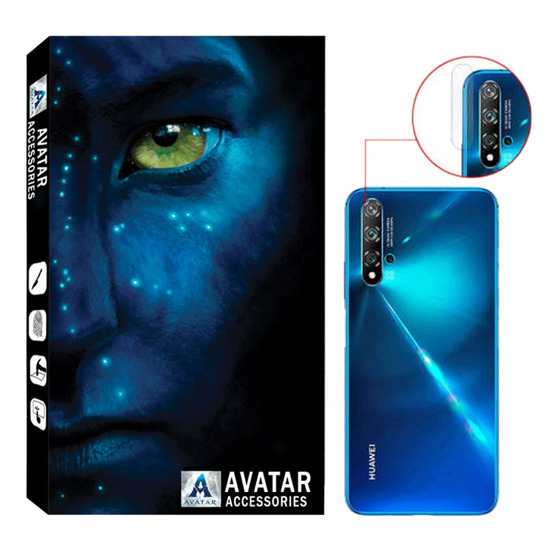 محافظ لنز دوربین آواتار مدل LAV-01 مناسب برای گوشی موبایل هوآوی Nova 5T