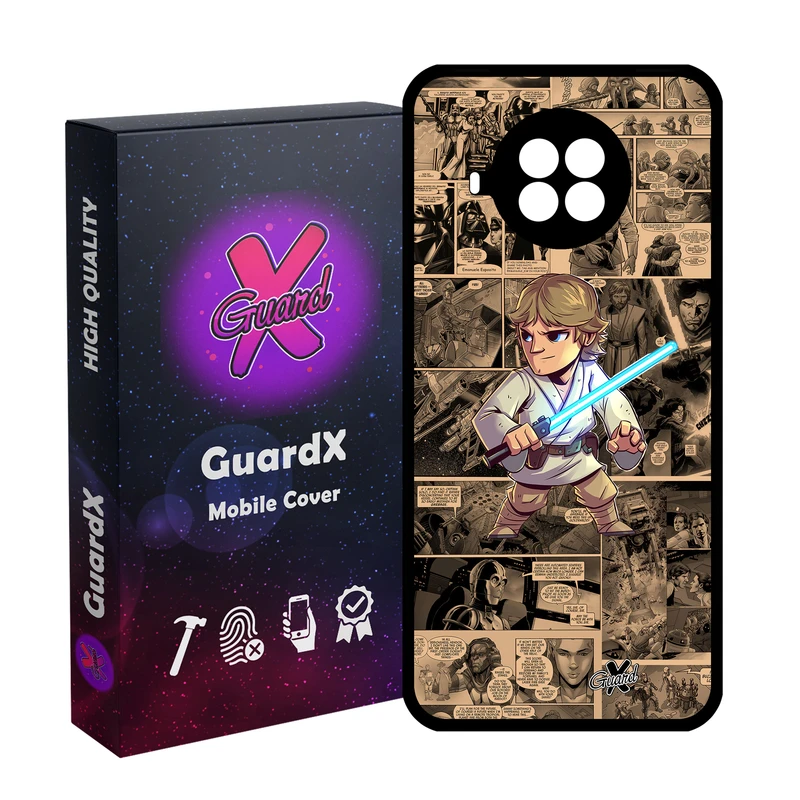 کاور گارد ایکس طرح جنگ ستارگان مدل Glass10525 مناسب برای گوشی موبایل شیائومی  MI 10T Lite/Redmi Note 9 Pro 5G/10I 5G