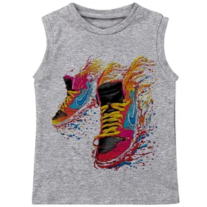 تاپ پسرانه مدل Shoes کد MH348