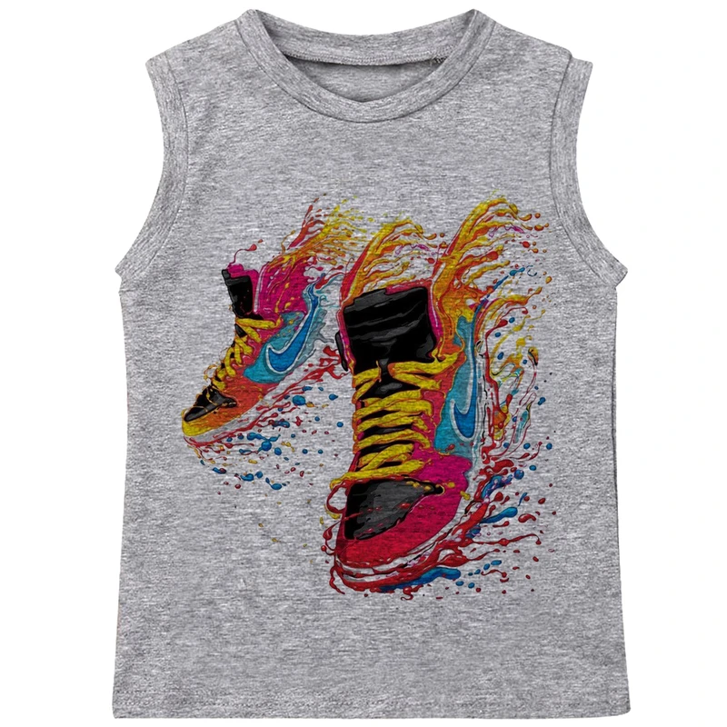 تاپ پسرانه مدل Shoes کد MH348