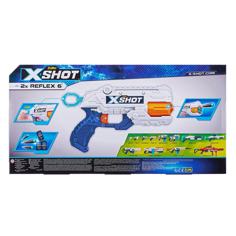 تفنگ بازی زورو مدل رفلکس 6