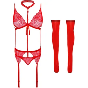 لباس خواب زنانه مدل 4554 به همراه جوراب